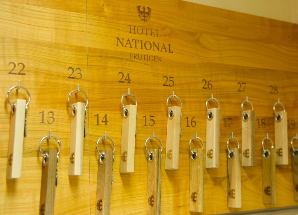 Hotel National Фрутиген Стая снимка